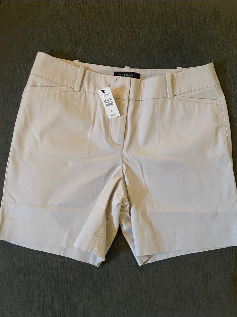 Talbots Cream Women's Bermuda Shorts